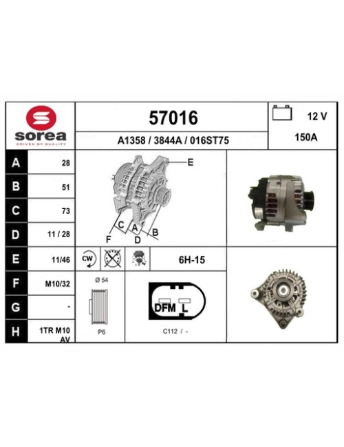 ALTERNATEUR VL / BMW 318 d