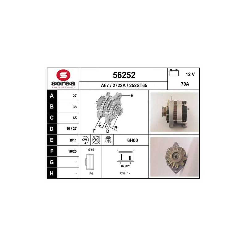 ALTERNATEUR VL / CLIO 1,9 D