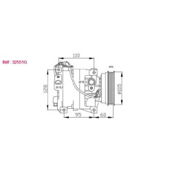 COMP - IVECO DAILY 2.8D 00 COMPRESS